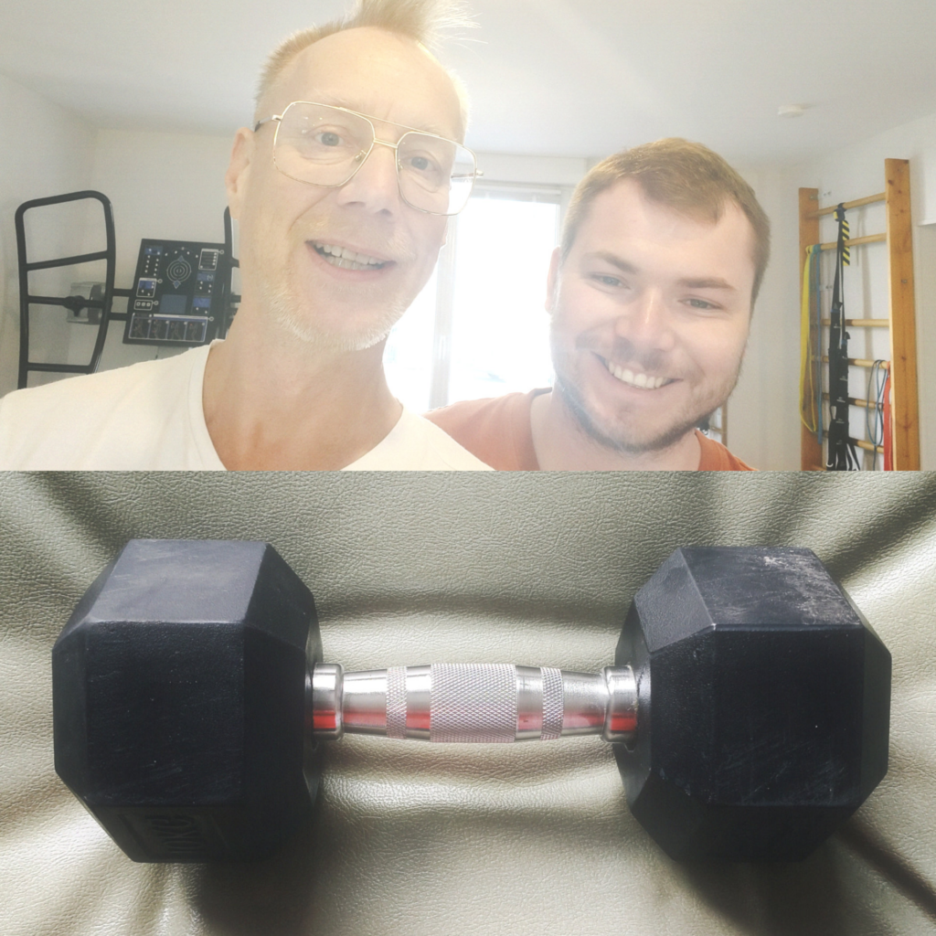 Ny fysioterapeut, nye omgivelser og nye oplevelser.